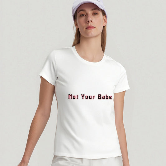 Women's Round-Neck Short-Sleeved T-Shirt For the USA|200GSM Cotton DTF