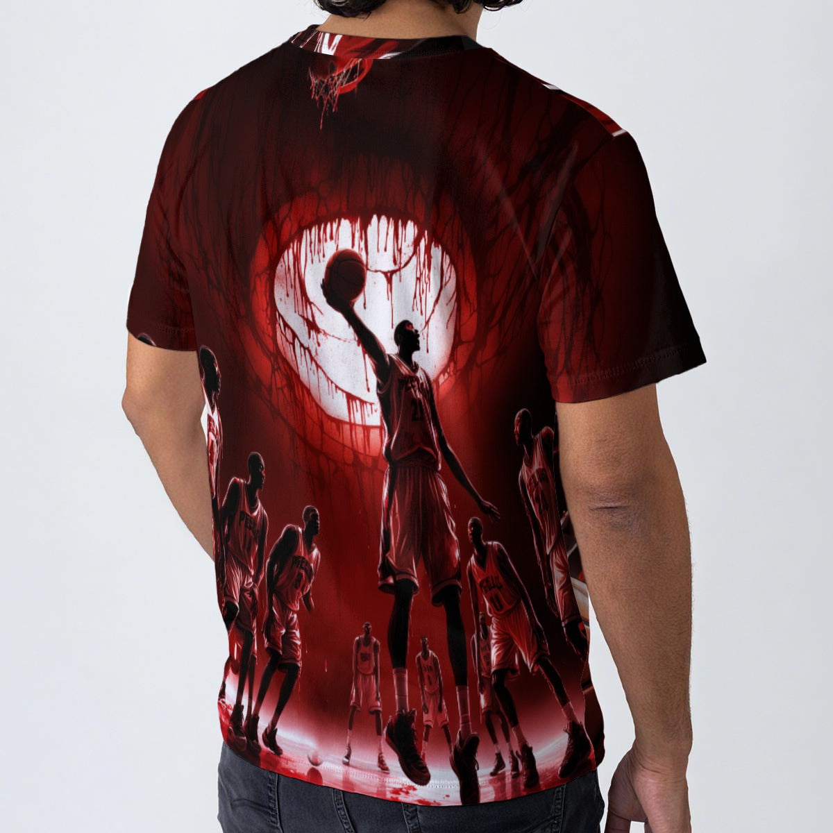 All-Over Print Cotton T-Shirt