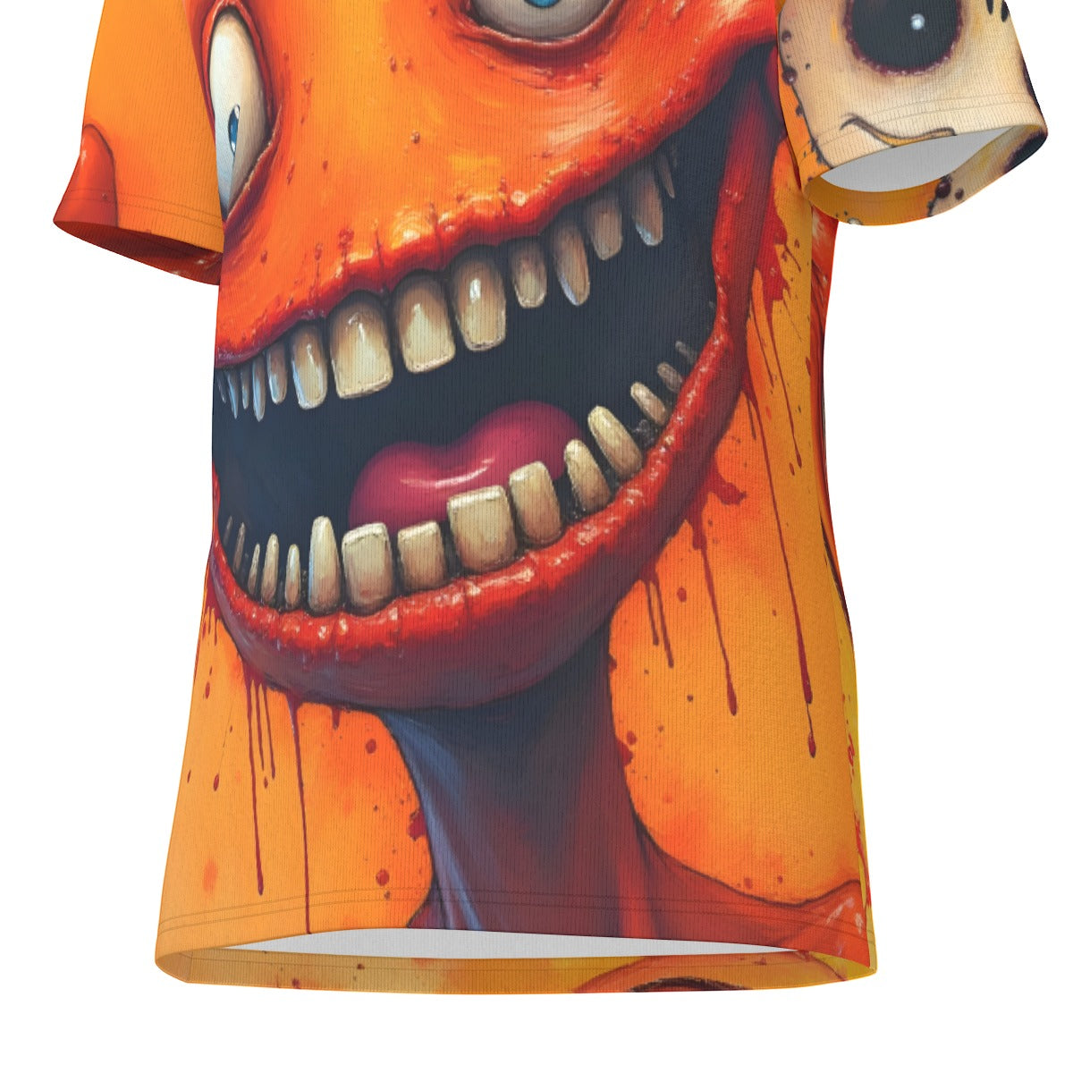 All-Over Print  T-Shirt Cotton, Crazy AI Designed Inked Clothing, Tattoo styled art and surrealism inspired designs