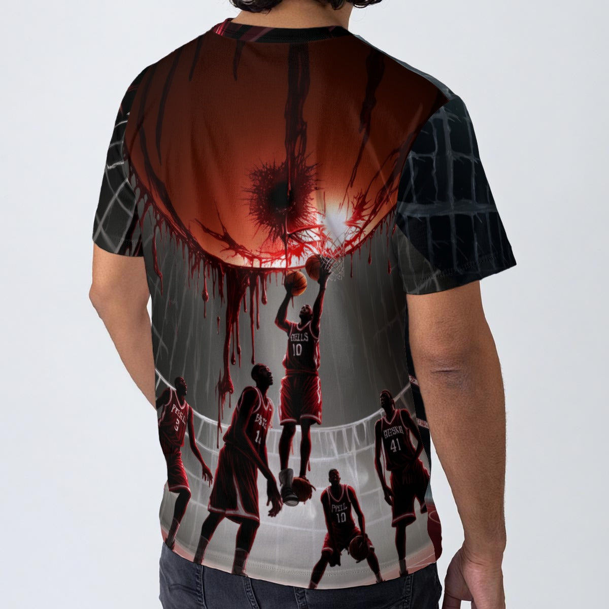 All-Over Print T-Shirt Cotton