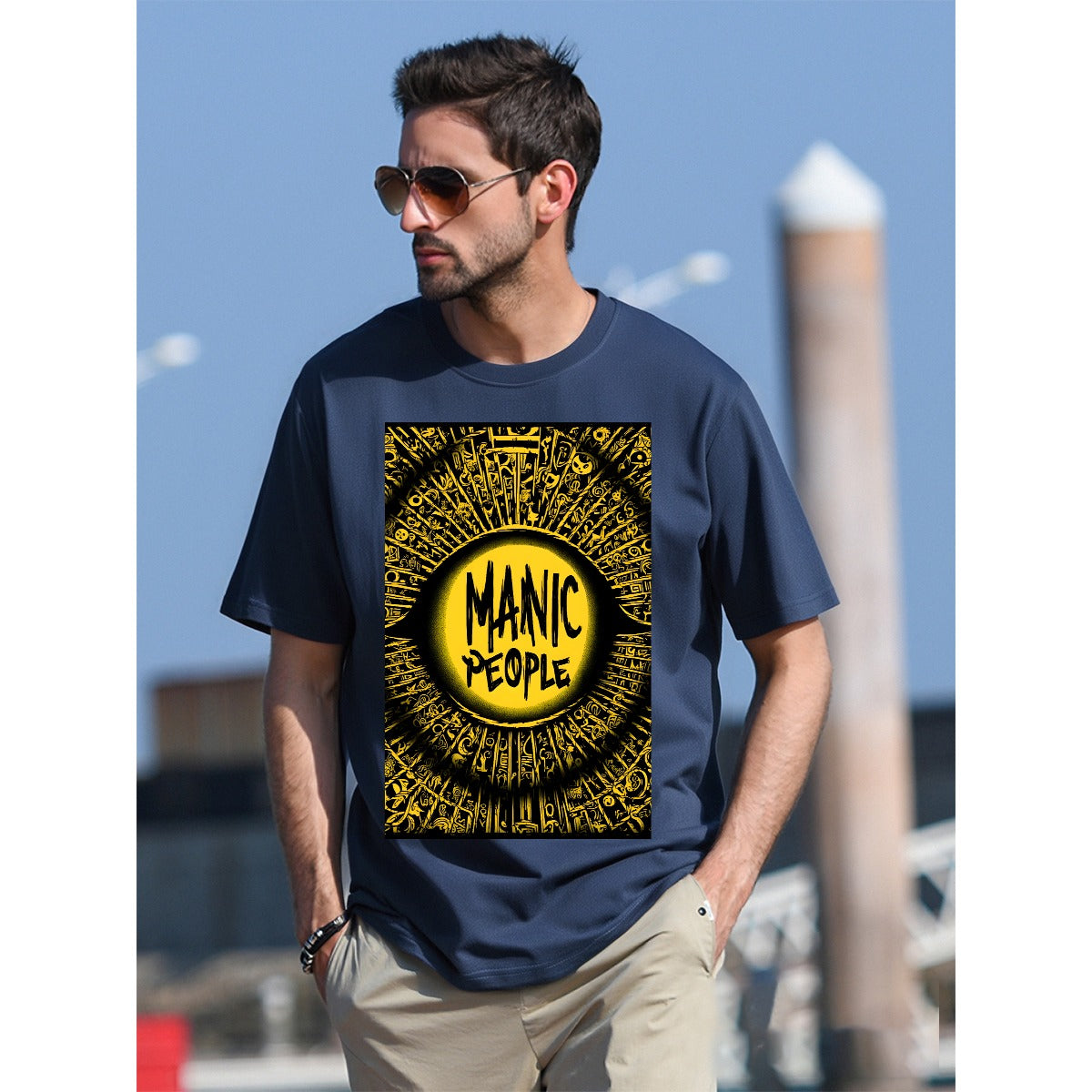 T-Shirt  For The USA 180GSM Front DTF