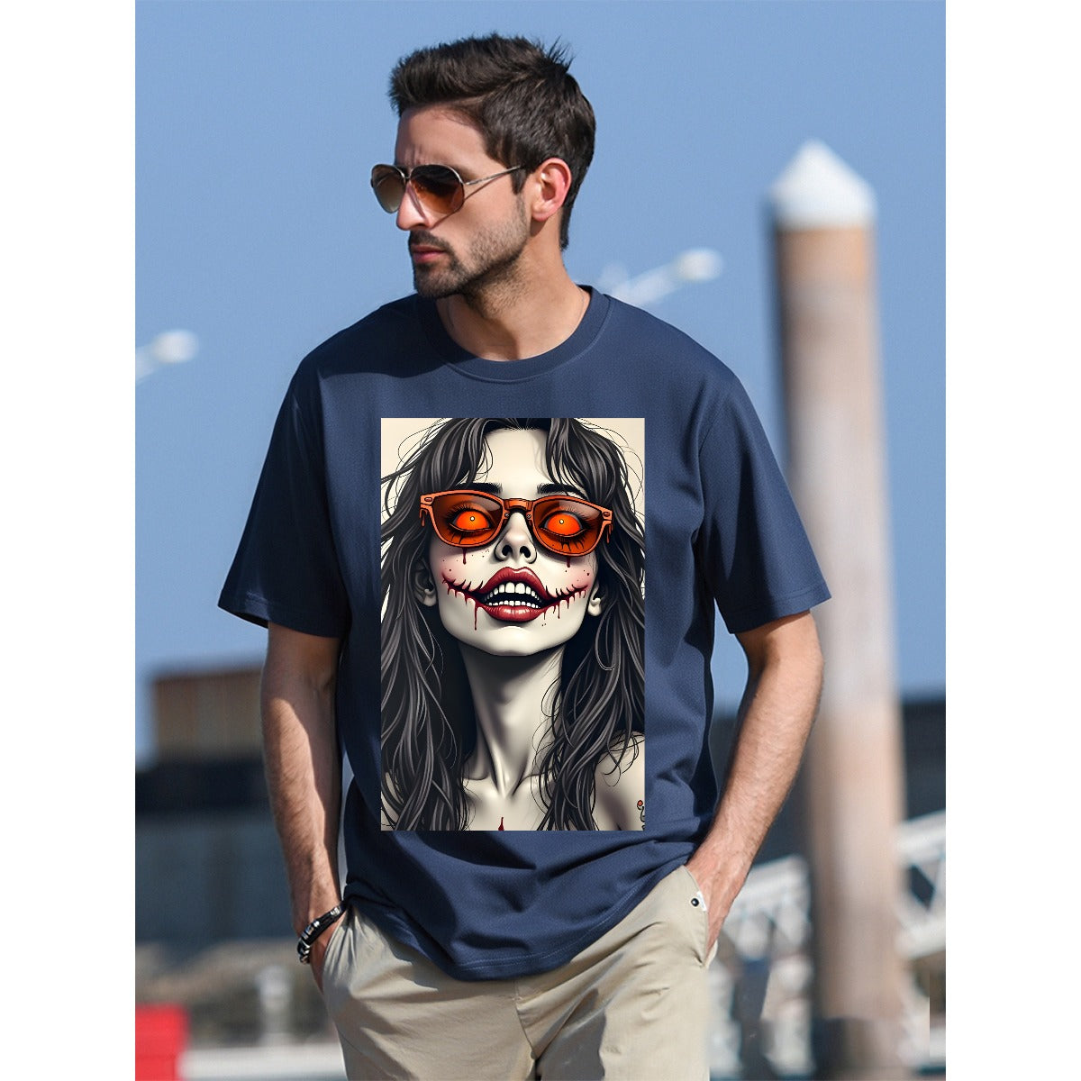 T-Shirt  For The USA|180GSM Front DTF