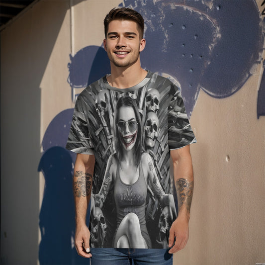 All-Over Print Men's O-Neck T-Shirt | 190GSM Cotton