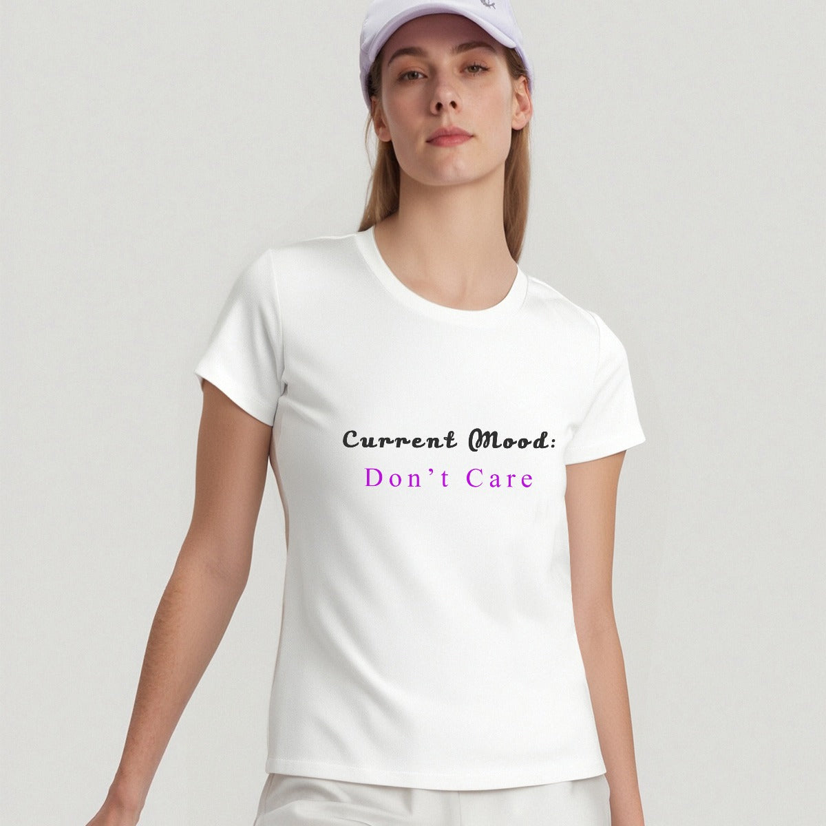 Women's Round-Neck Short-Sleeved T-Shirt For the USA|200GSM Cotton DTF