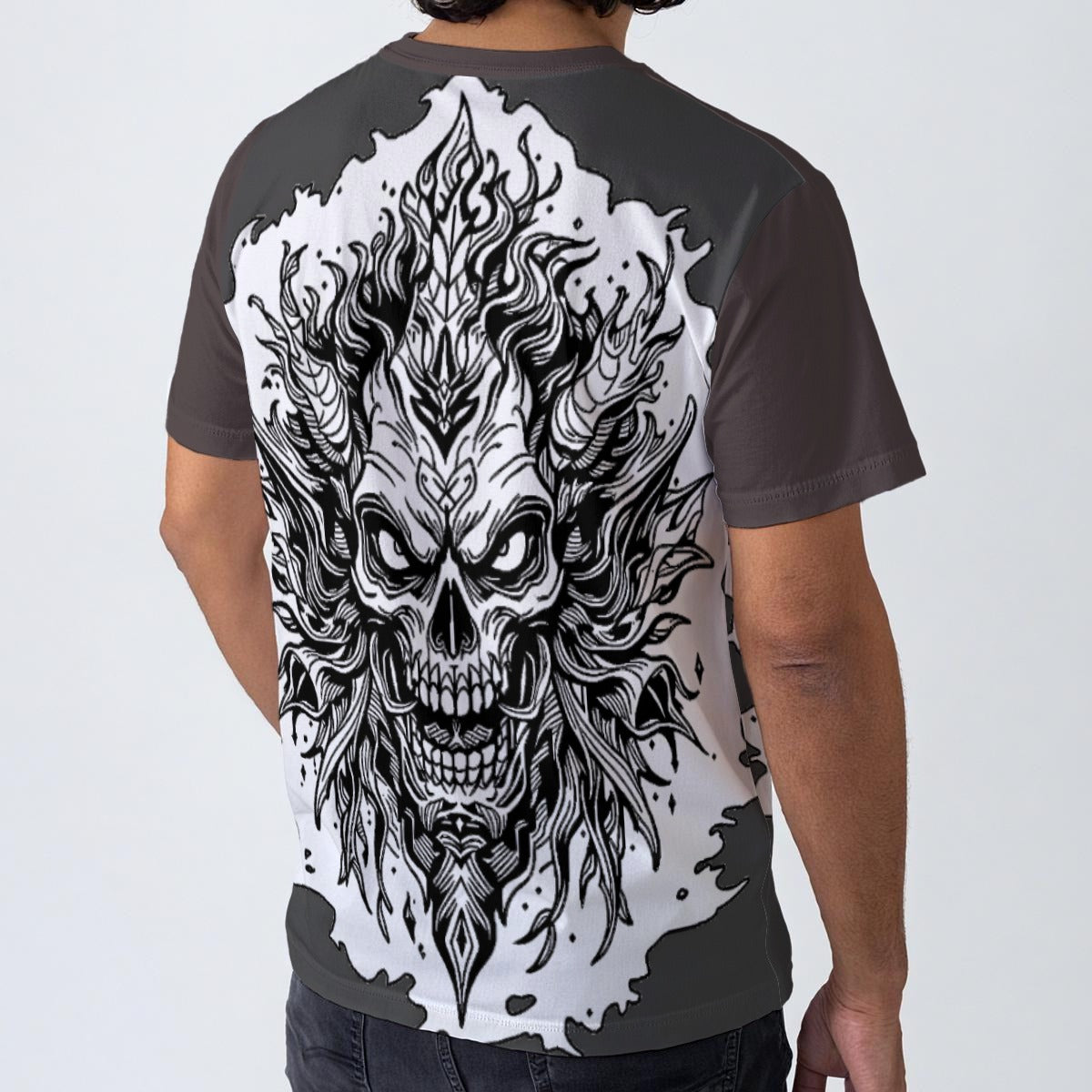 All-Over Print Men's O-Neck T-Shirt | 190GSM Cotton