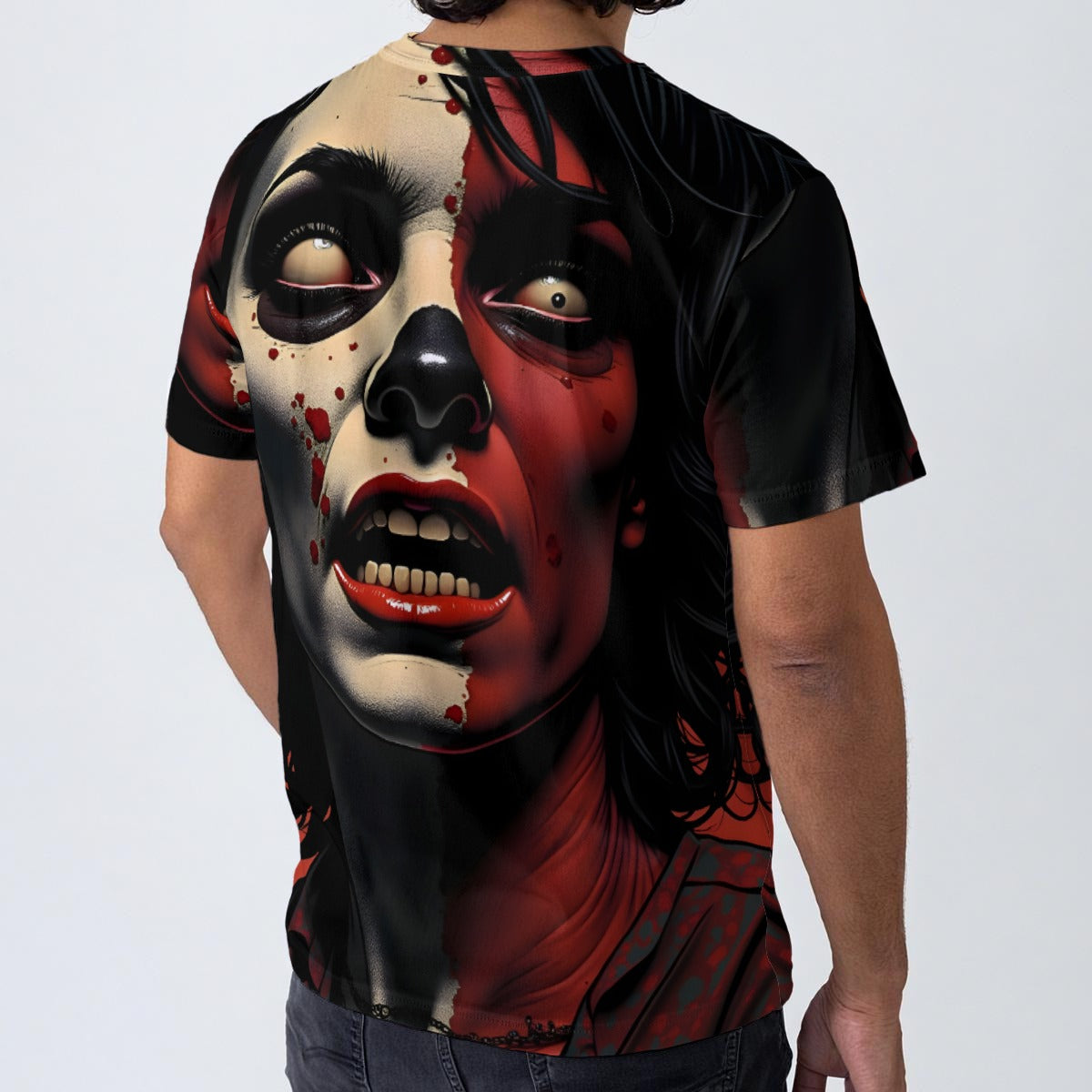 All-Over Print Men's O-Neck T-Shirt | 190GSM Cotton