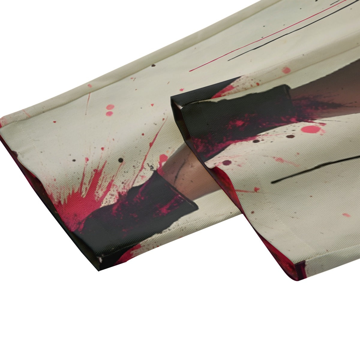 All-Over Print Unisex Straight Casual Pants Cotton