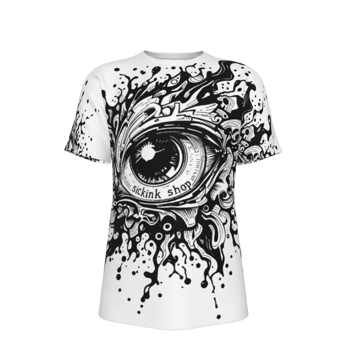 All-Over Print  O-Neck T-Shirt | 190GSM Cotton