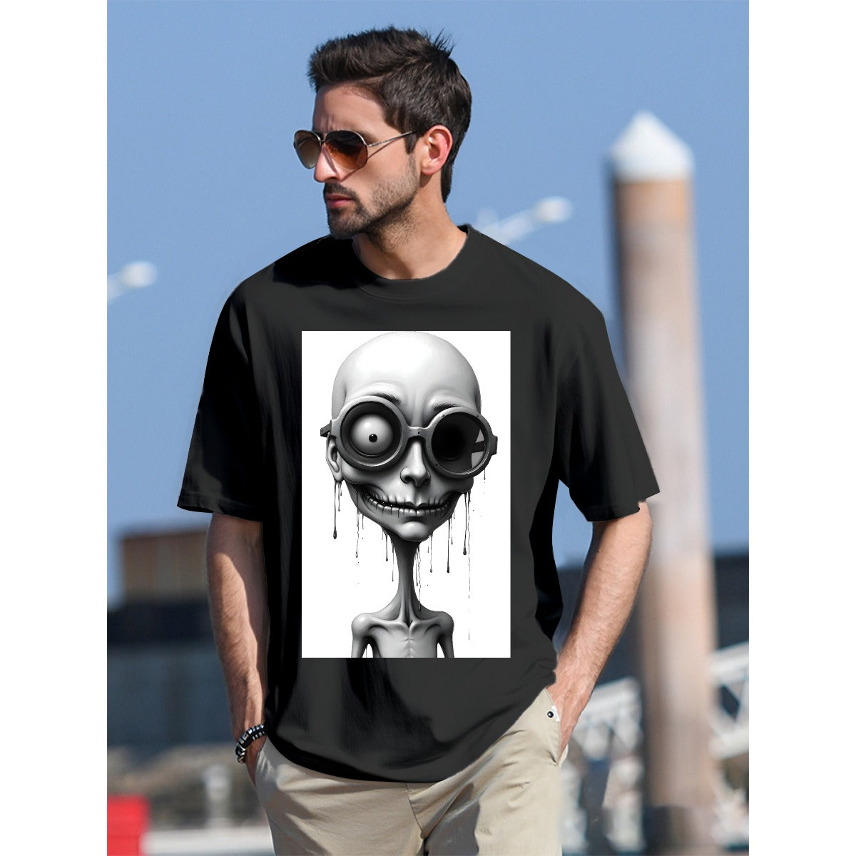 T-Shirt  For The USA|180GSM Front DTF