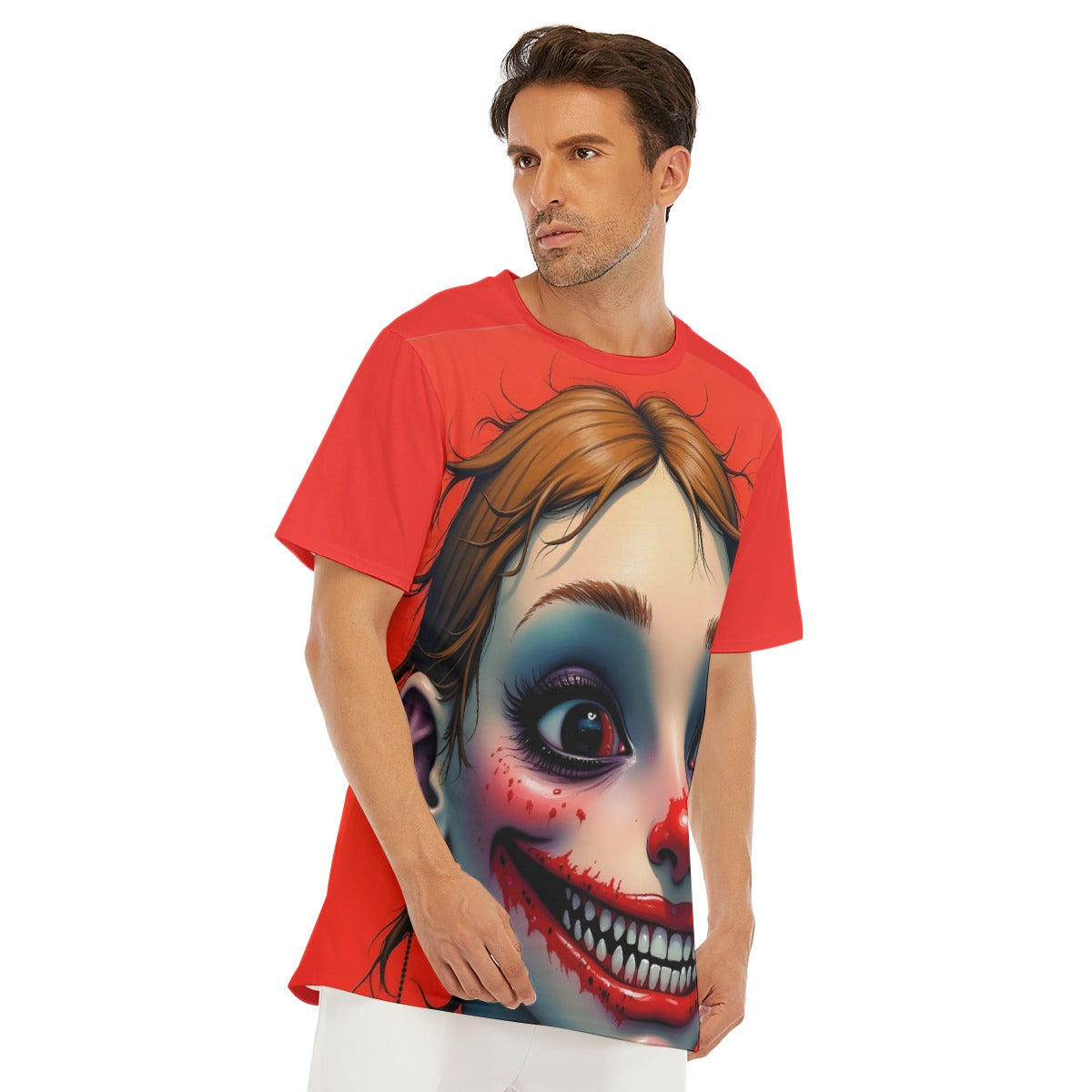 All-Over Print  T-Shirt Cotton