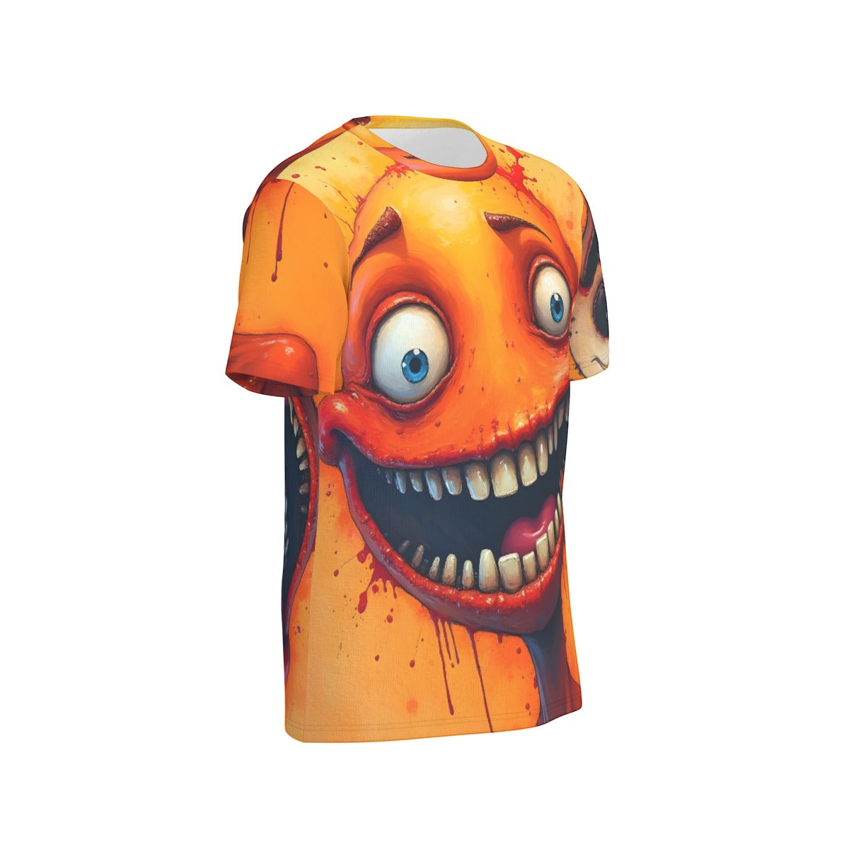 All-Over Print  T-Shirt Cotton, Crazy AI Designed Inked Clothing, Tattoo styled art and surrealism inspired designs