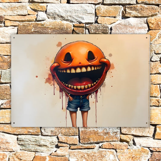 Rectangular Metal Hanging Painting For The USA 3:2