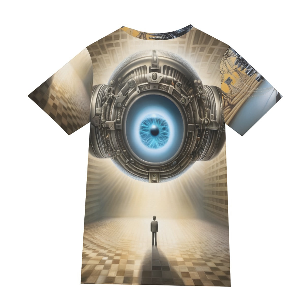 All-Over Print Men's O-Neck T-Shirt | 190GSM Cotton