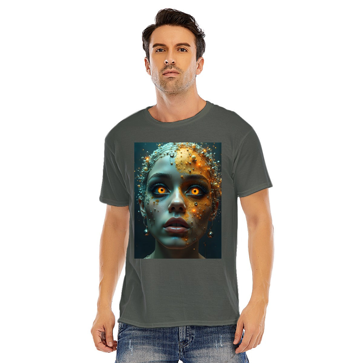 Unisex O-neck Short Sleeve T-shirt | 180GSM Cotton (DTF)