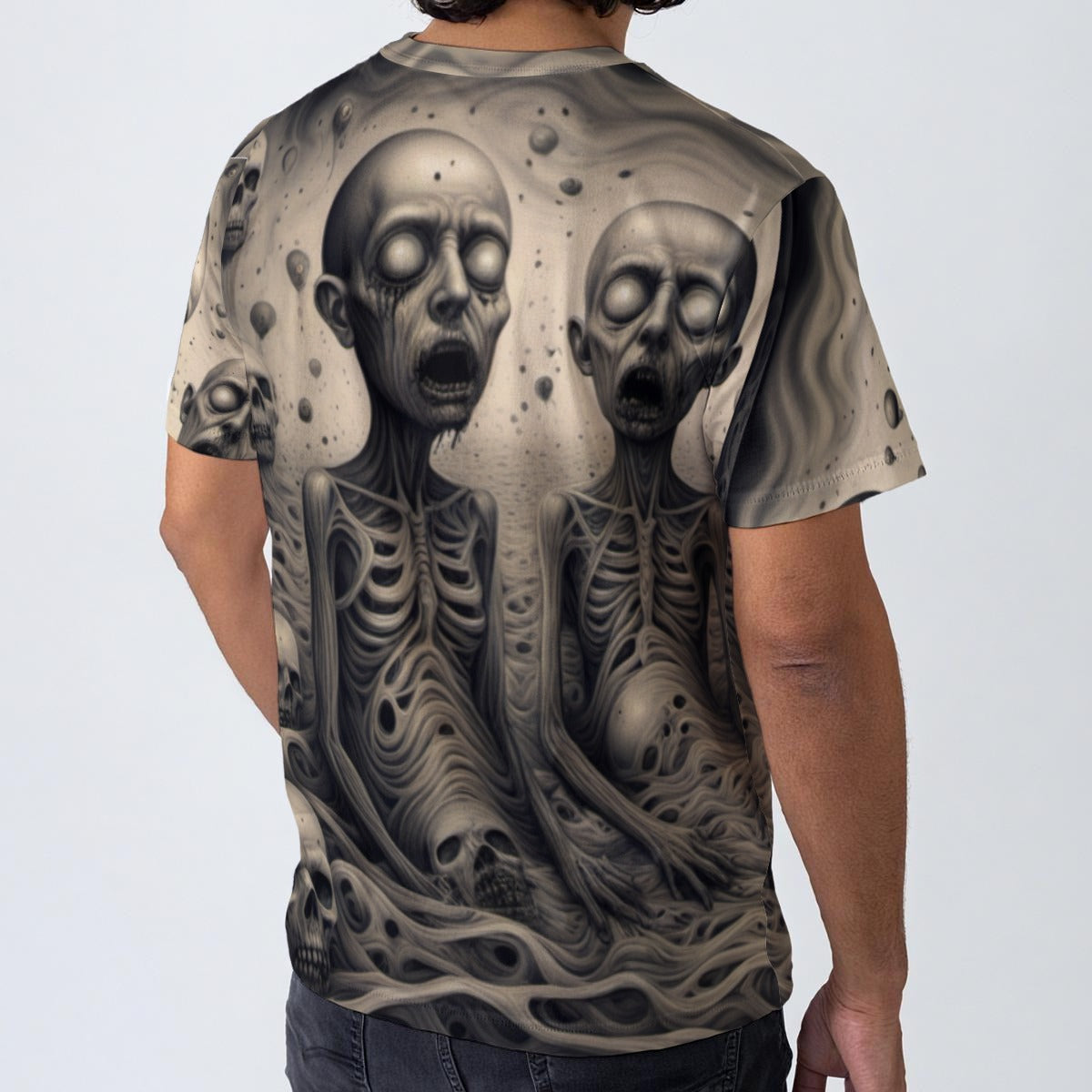 All-Over Print   Cotton T-Shirt