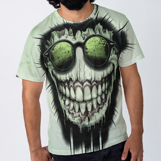 All-Over Print Men's O-Neck T-Shirt | 190GSM Cotton