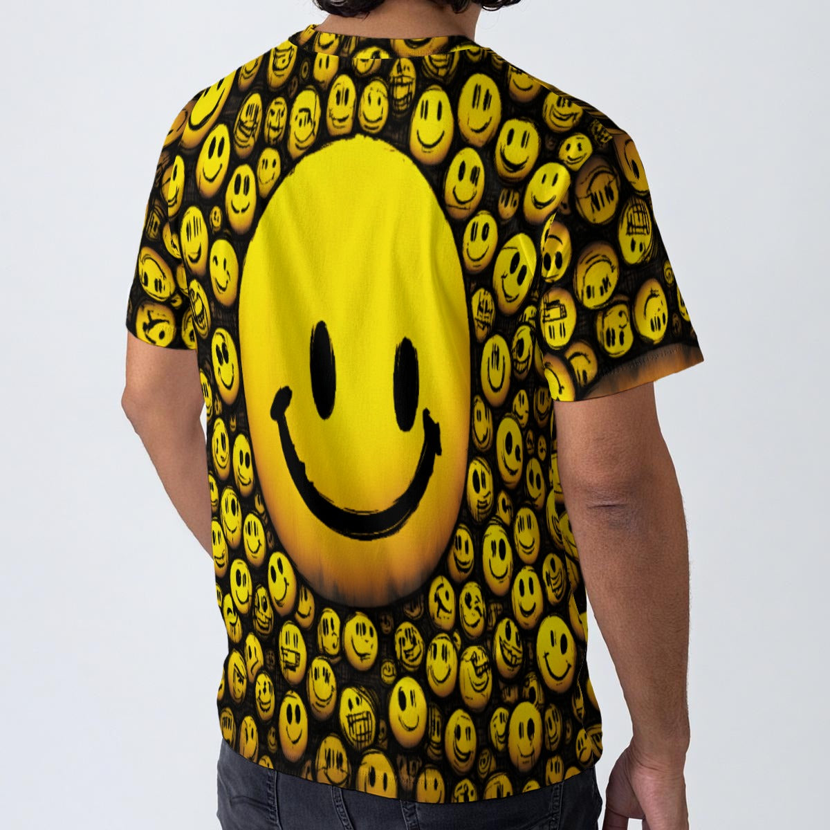 All-Over Print T- Shirt Cotton