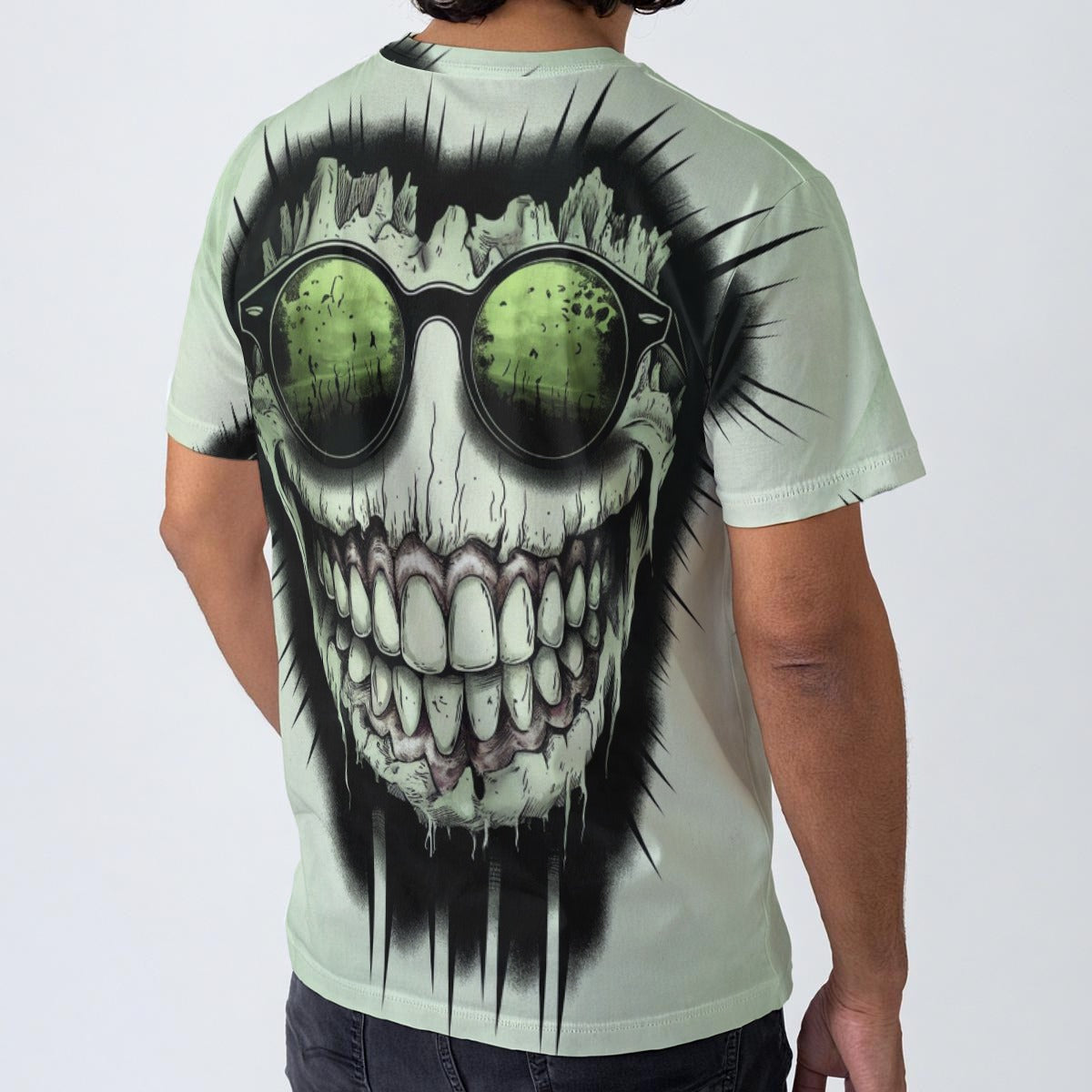 All-Over Print Men's O-Neck T-Shirt | 190GSM Cotton