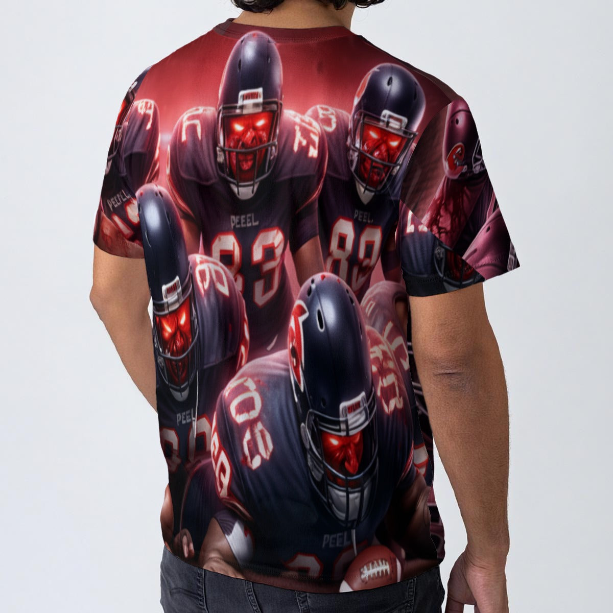 All-Over Print  Cotton T-Shirt