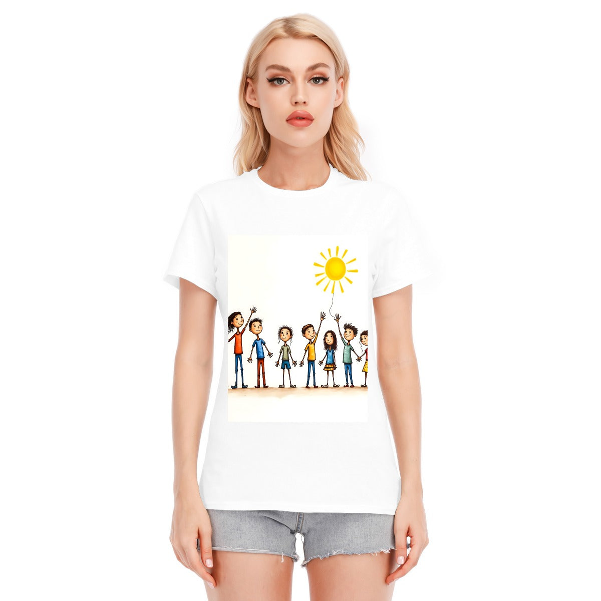 Unisex O-neck Short Sleeve T-shirt | 180GSM Cotton (DTF)