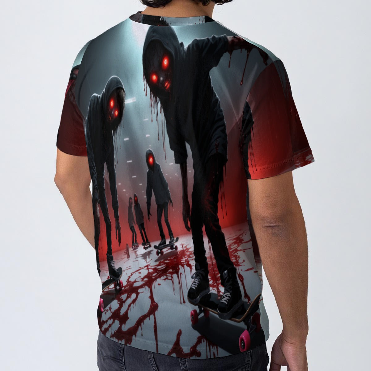 All-Over Print Men's O-Neck T-Shirt | 190GSM Cotton