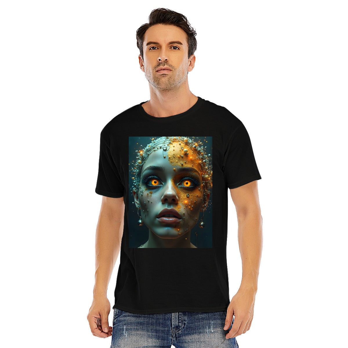 Unisex O-neck Short Sleeve T-shirt | 180GSM Cotton (DTF)
