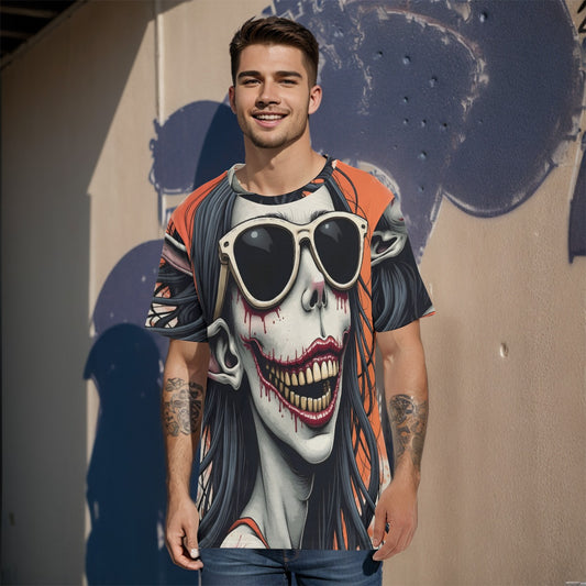 All-Over Print    O-Neck T-Shirt | 190GSM Cotton