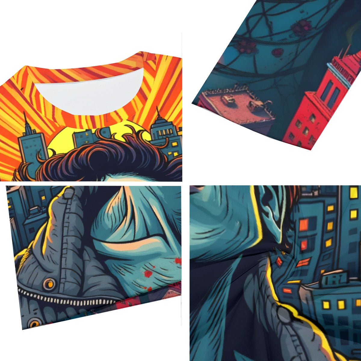 All-Over Print Long Sleeve T-Shirt | 190GSM Cotton