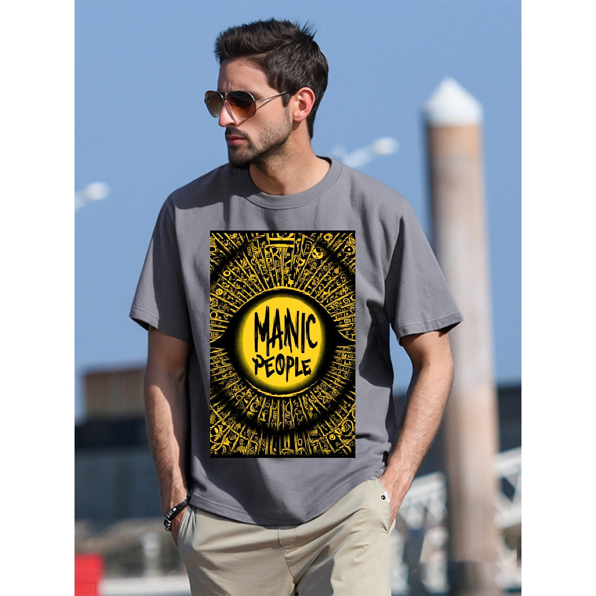 T-Shirt  For The USA 180GSM Front DTF