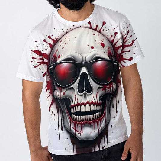 All-Over Print Men's O-Neck T-Shirt | 190GSM Cotton