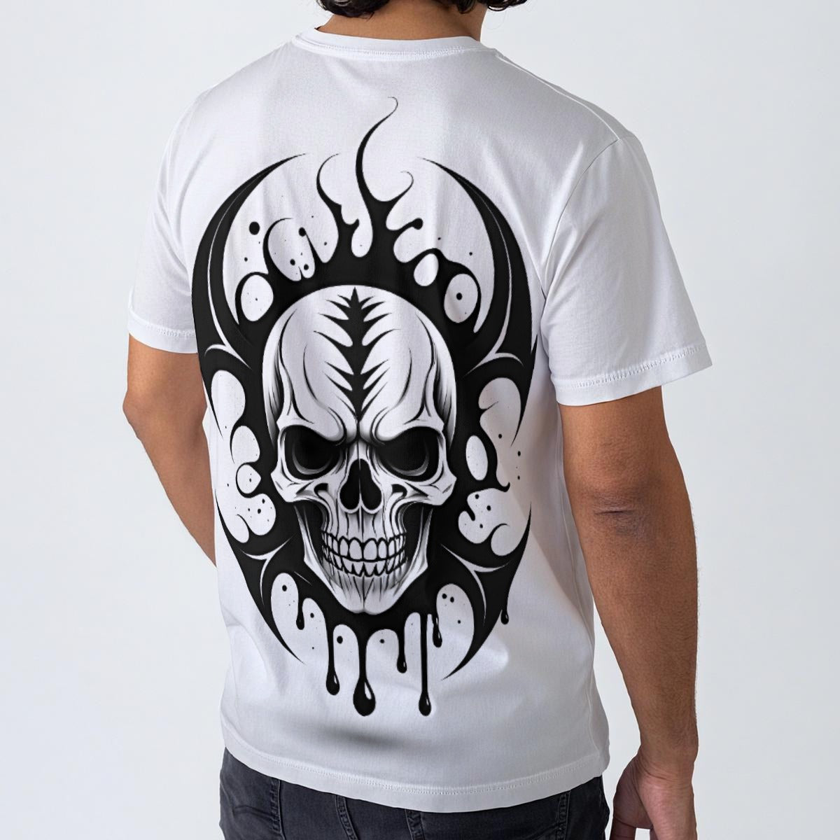 All-Over Print Cotton T-Shirt