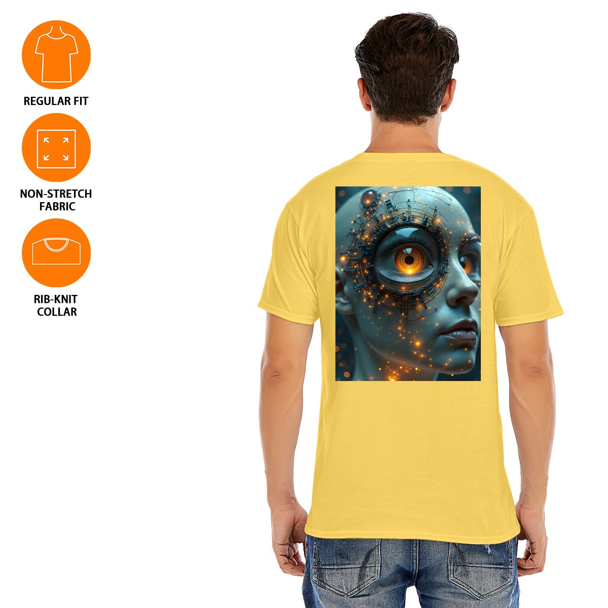 Unisex O-neck Short Sleeve T-shirt | 180GSM Cotton (DTF)