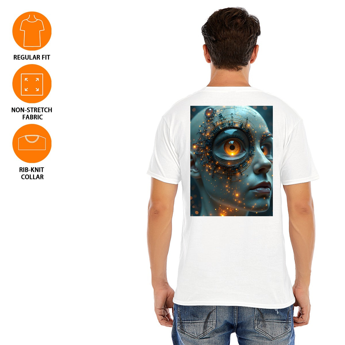 Unisex O-neck Short Sleeve T-shirt | 180GSM Cotton (DTF)