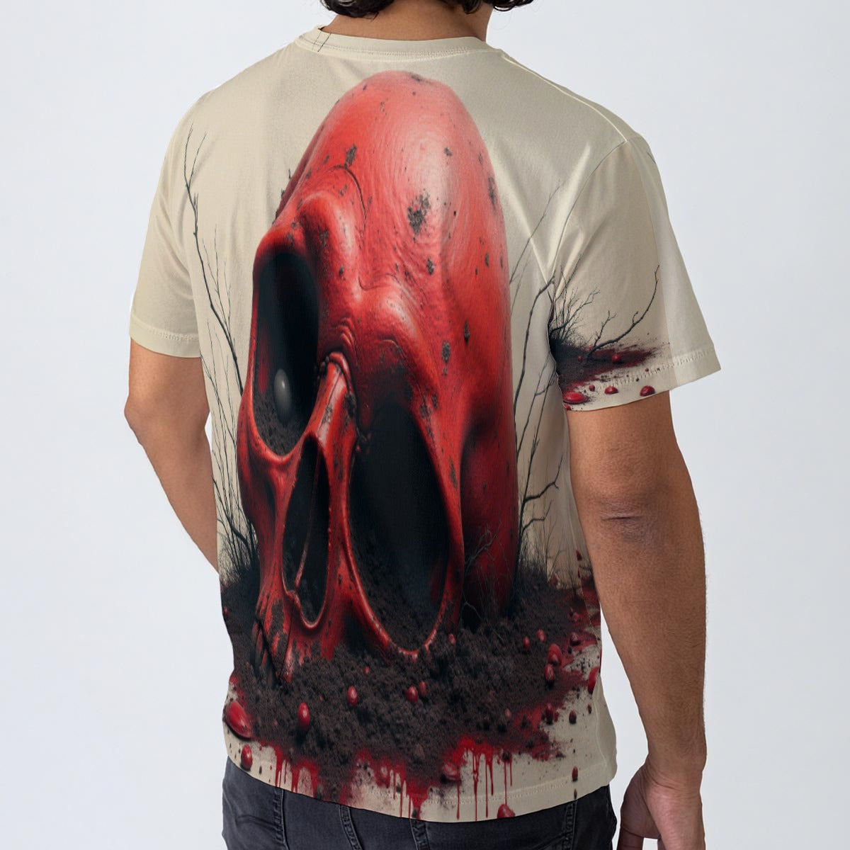All-Over Print Men's O-Neck T-Shirt | 190GSM Cotton