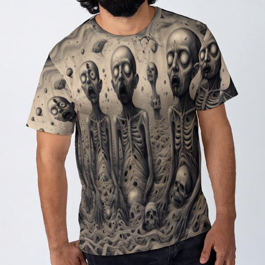 All-Over Print   Cotton T-Shirt