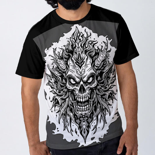 All-Over Print T-Shirt  Cotton