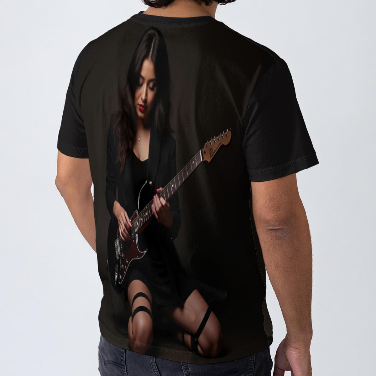 All-Over Print Cotton T-Shirt