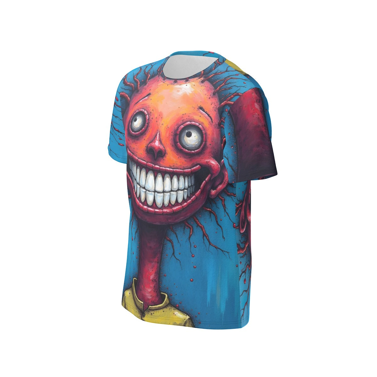 All-Over Print O-Neck T-Shirt | 190GSM Cotton