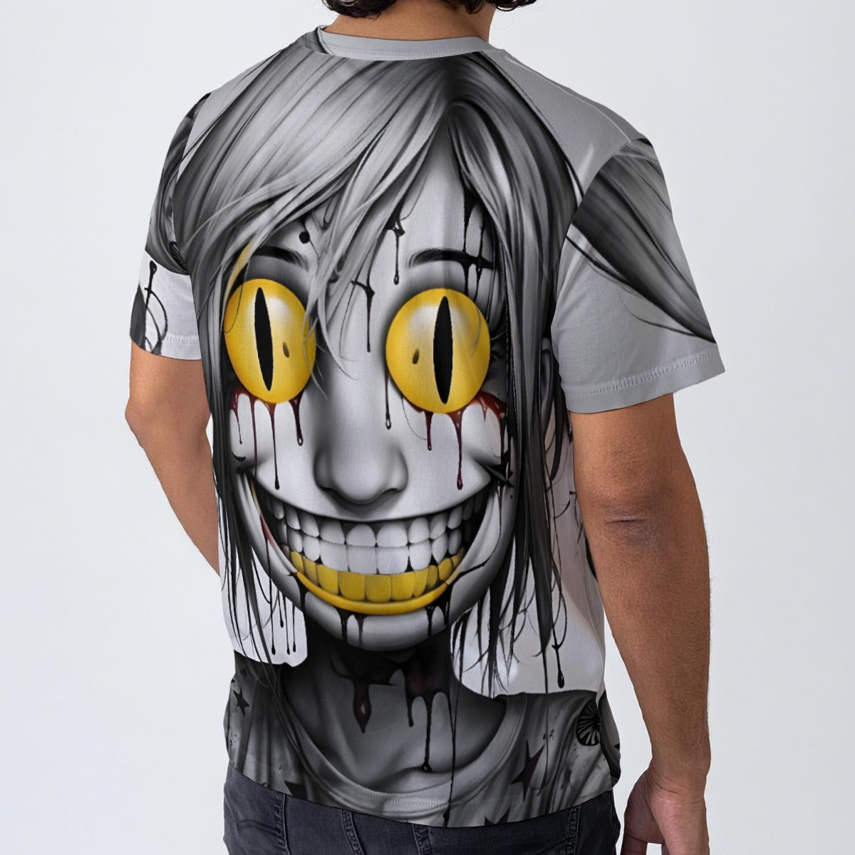 All-Over Print Men's O-Neck T-Shirt | 190GSM Cotton