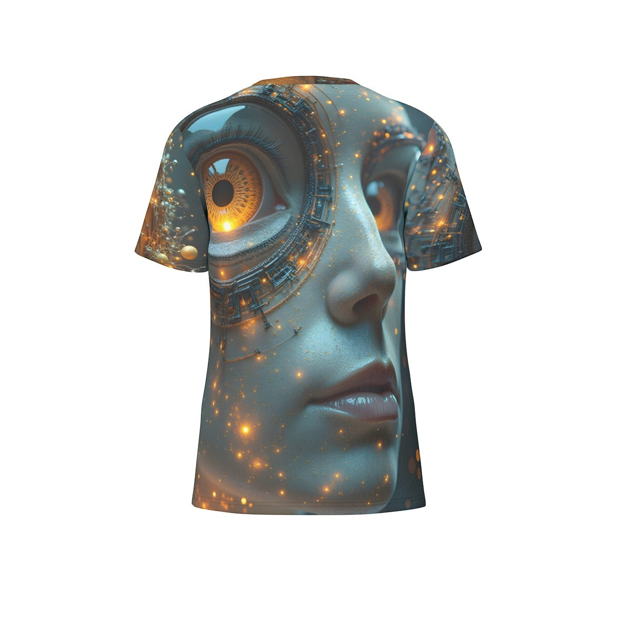 Crazy AI Designed Inked Clothing, Tattoo Art Apparel, Unique Print Shirt, Fashionable Wear, Digital Art Tee, Trendy Outfit, Gift For Him,   All-Over Print