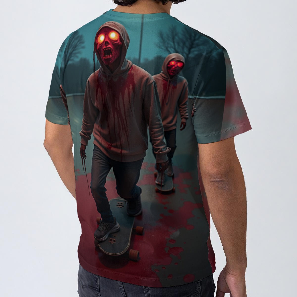 All-Over Print Men's O-Neck T-Shirt | 190GSM Cotton