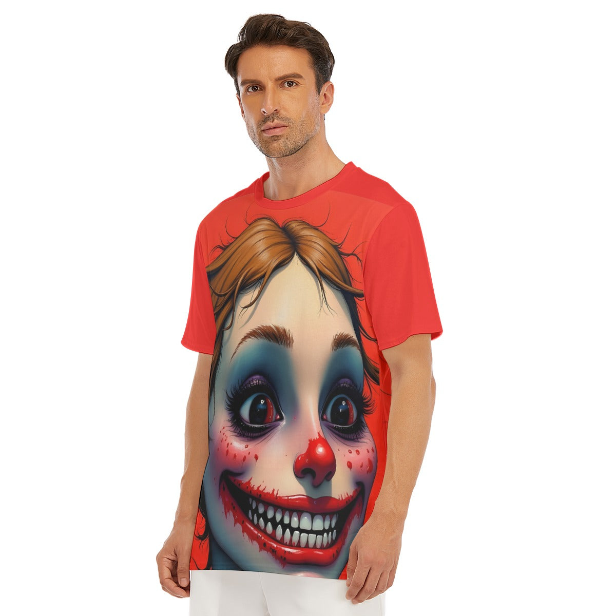 All-Over Print  T-Shirt Cotton