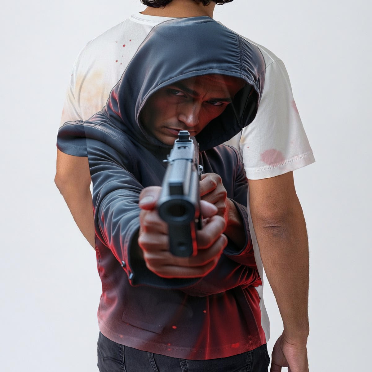 All-Over Print Men's O-Neck T-Shirt | 190GSM Cotton